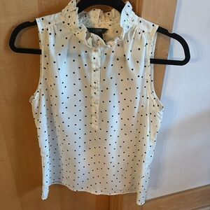 Women’s JCrew Ruffle Tank Top Blouse (size 4)